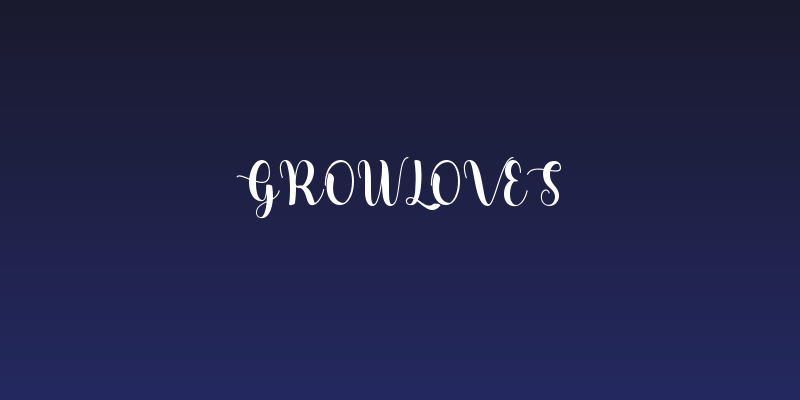 Growloves Social Header