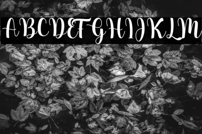 Growloves Font examples