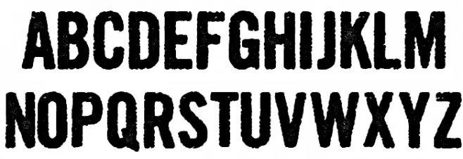 Growly Grin Font LOWERCASE