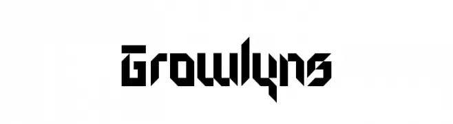 Growlyns  baixar fontes gratis