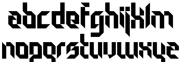 Growlyns Font LOWERCASE