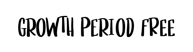 Growth Period FREE  नि: शुल्क फ़ॉन्ट्स डाउनलोड