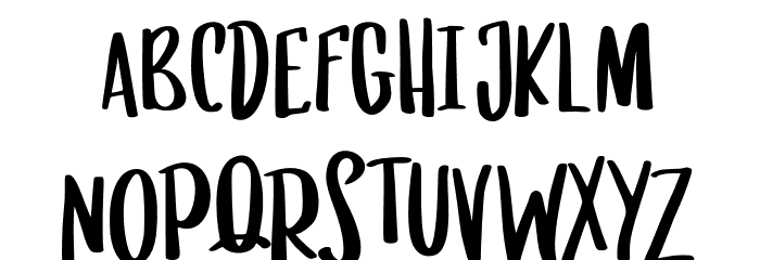 GrowthPeriodFREE Font LOWERCASE