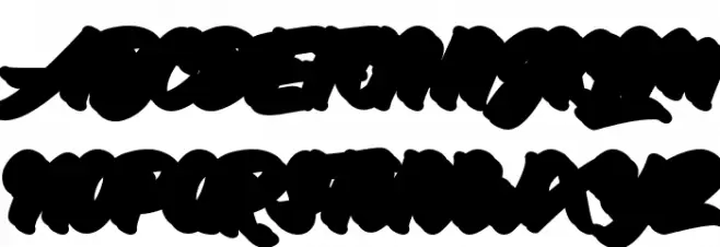Groyline Personal Use フォント 大文字