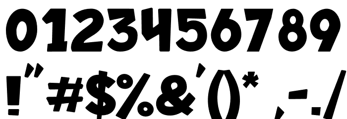 Grozel Font OTHER CHARS