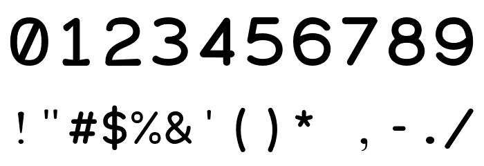 Grqalir-Regular Font OTHER CHARS