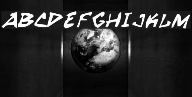 Grrrrrr Bold Font examples