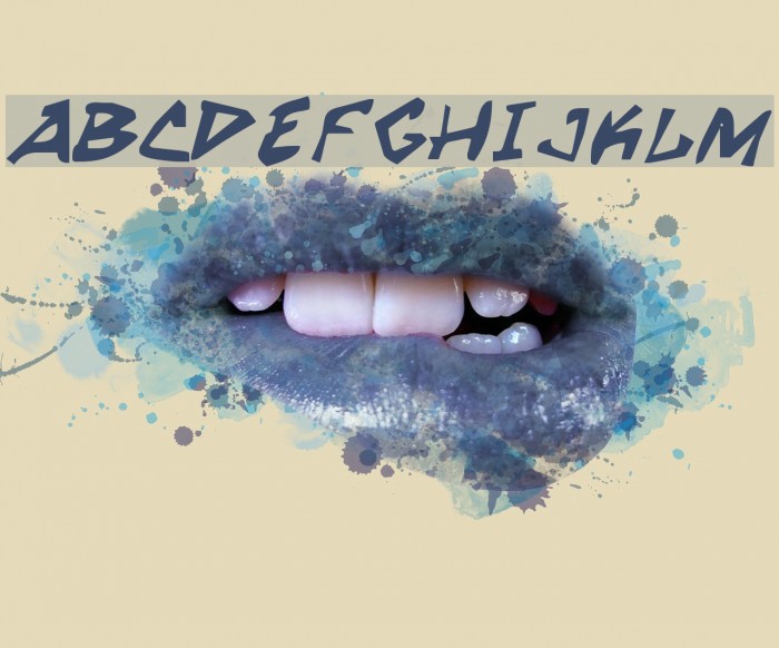Grrrrrr Bold Font examples