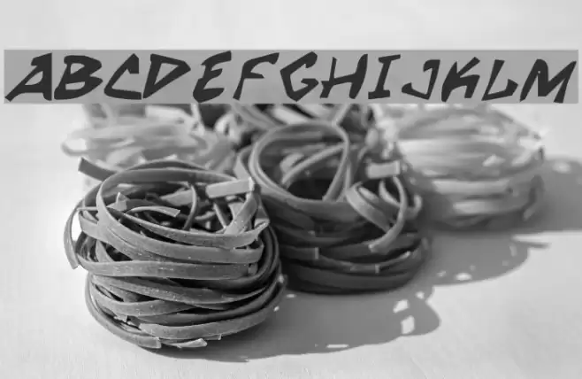 Grrrrrr Bold Font examples