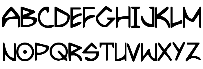 Grrrrrr Regular Schriftart Kleinbuchstaben