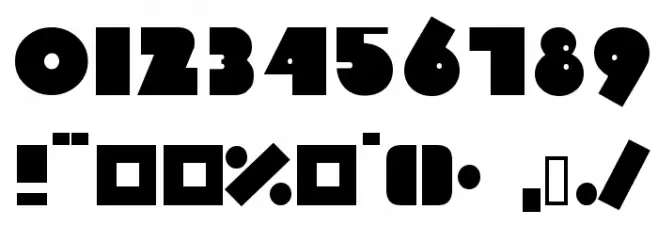 GrubaBerta Font OTHER CHARS