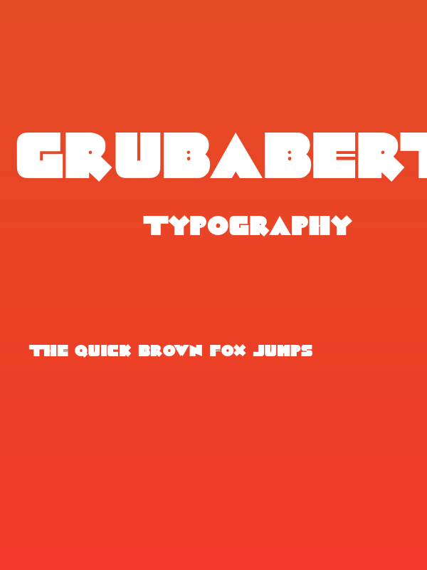 GrubaBerta Poster