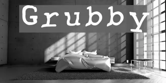 Grubby خط examples