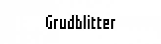 Grudblitter  Fuentes Gratis Descargar