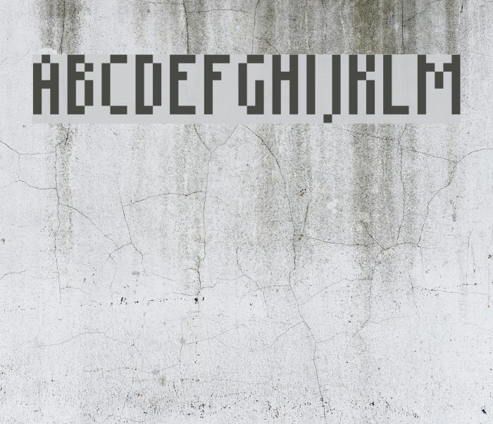 Grudblitter Font examples
