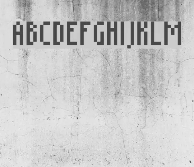Grudblitter Font examples