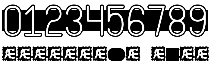 Grudge BRK Font OTHER CHARS