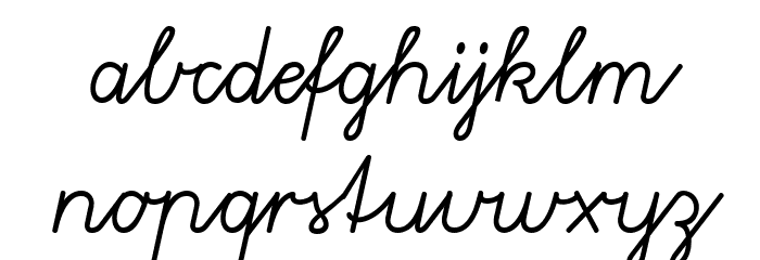 Gruenewald VA Regular Font LOWERCASE