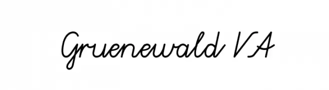 Gruenewald VA  Frei Schriftart Herunterladen