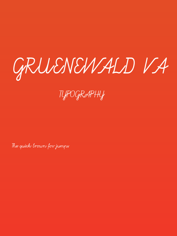 Gruenewald VA Poster