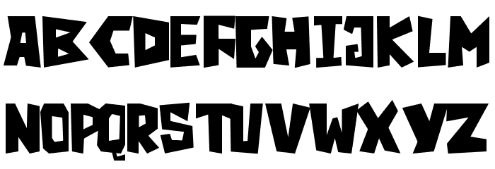 Grufy - Personala use only Font LOWERCASE