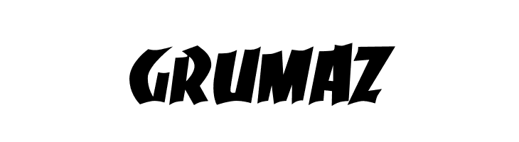 Grumaz  font caratteri gratis