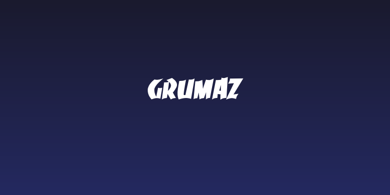 Grumaz Social Header
