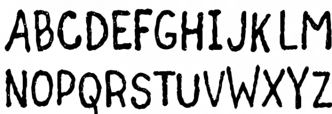 Grumble Schriftart Groß