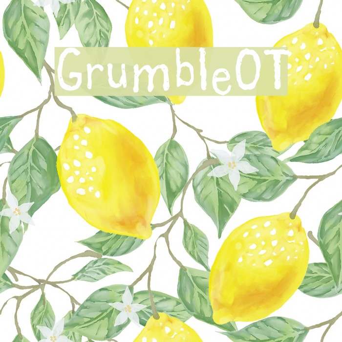 GrumbleOT Font examples