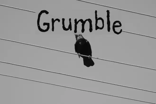 Grumble Font examples