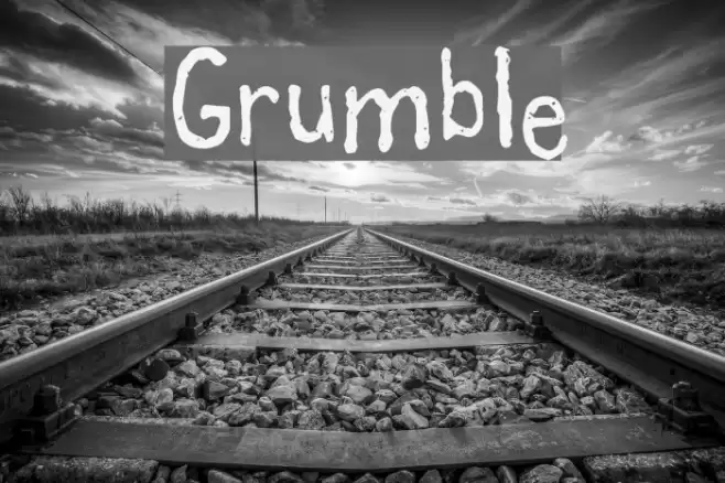 Grumble Font examples