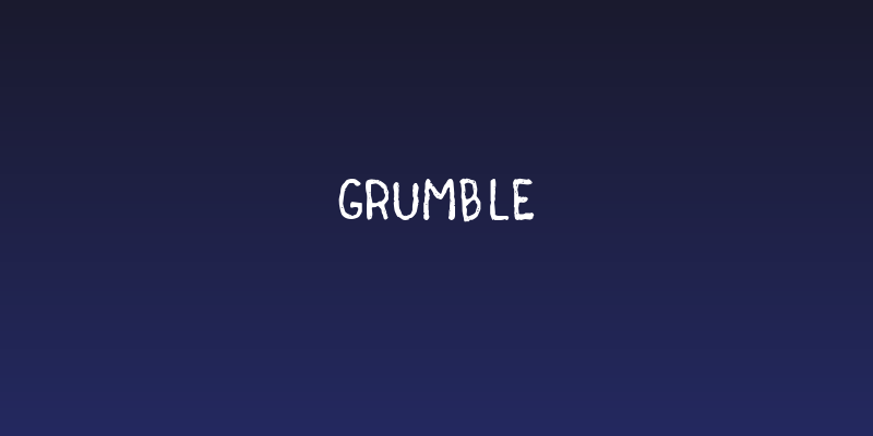 Grumble Social Header