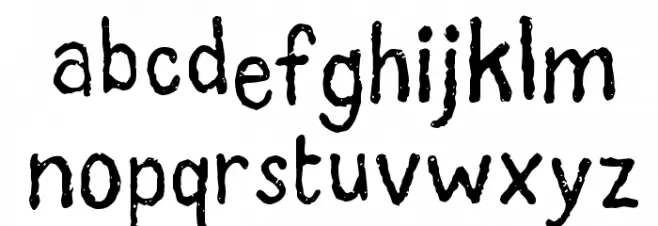 Grumble फ़ॉन्ट लोअरकेस