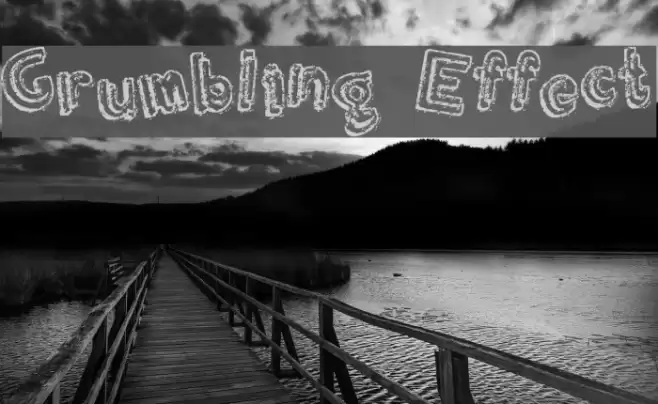 Grumbling Effect Font examples