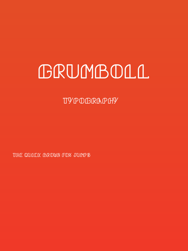 Grumboll Poster