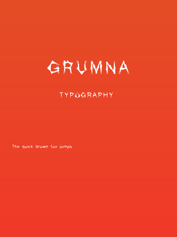 Grumna Poster