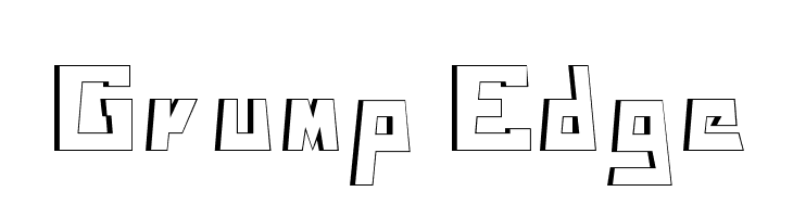 Grump Edge  لخطوط تنزيل