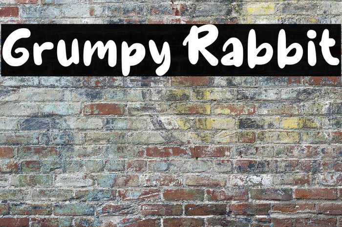 Grumpy Rabbit Example 1