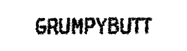 Grumpybutt Font