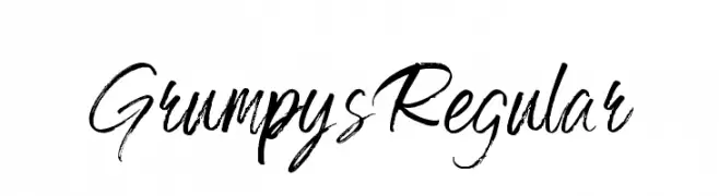 Grumpys Regular  Frei Schriftart Herunterladen