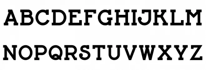 Grundsten Schriftart Groß