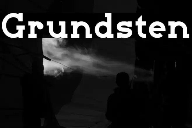 Grundsten Font examples