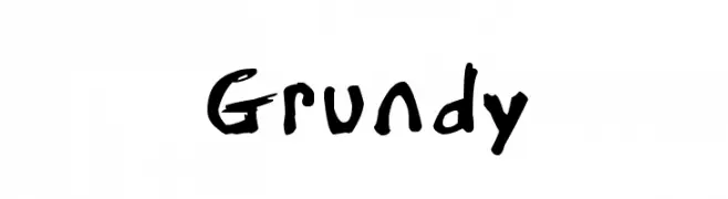 Grundy  Frei Schriftart Herunterladen