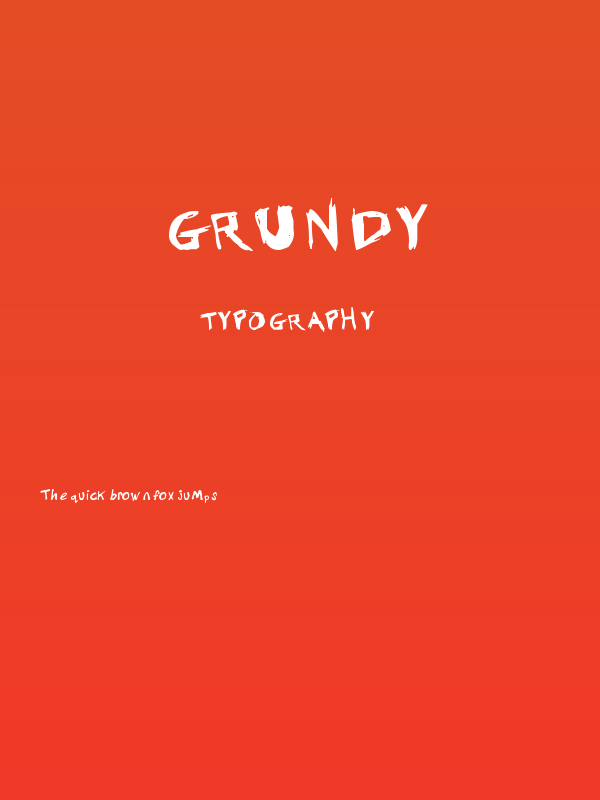 Grundy Poster