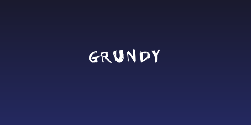 Grundy Social Header