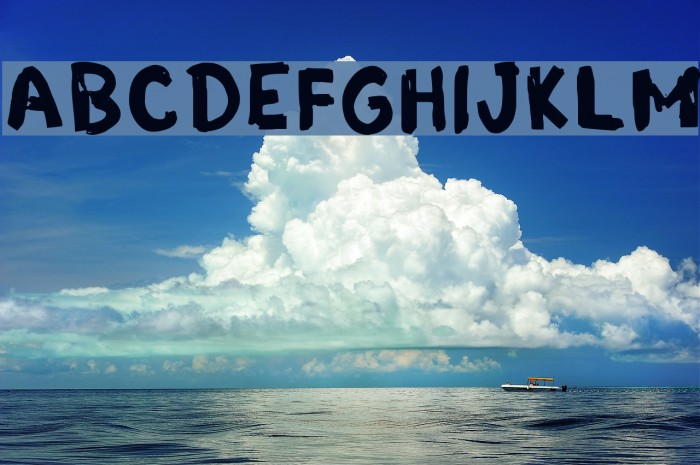 Grunge Band Regular Font examples