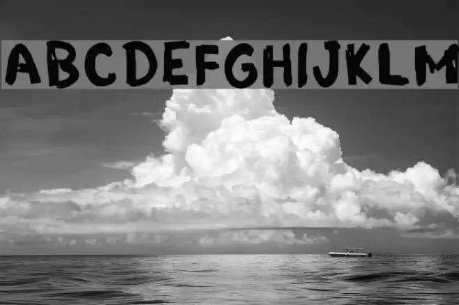 Grunge Band Regular Font examples