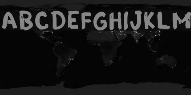 Grunge Band Regular Font examples