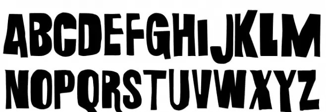 Grunge Bold Шрифта ВЕРХНИЙ