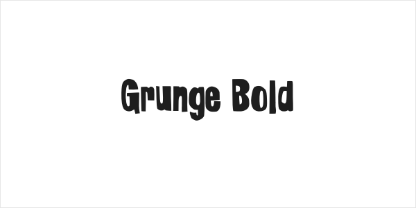 Grunge Bold Logo